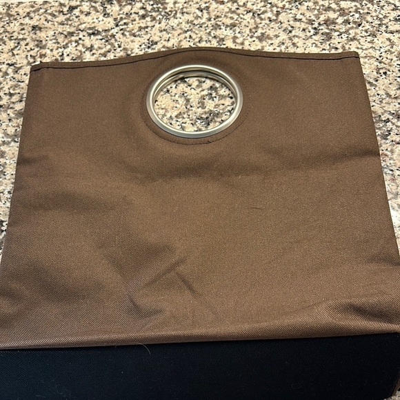 Silpada Brown Tote Bag - Picture 3 of 3